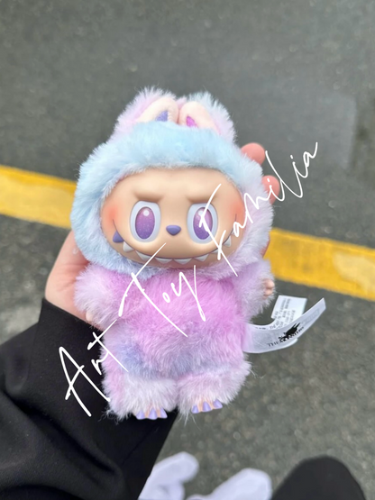Popmart The Monsters Labubu Big into Energy Series-Vinyl Plush Pendant luck purple