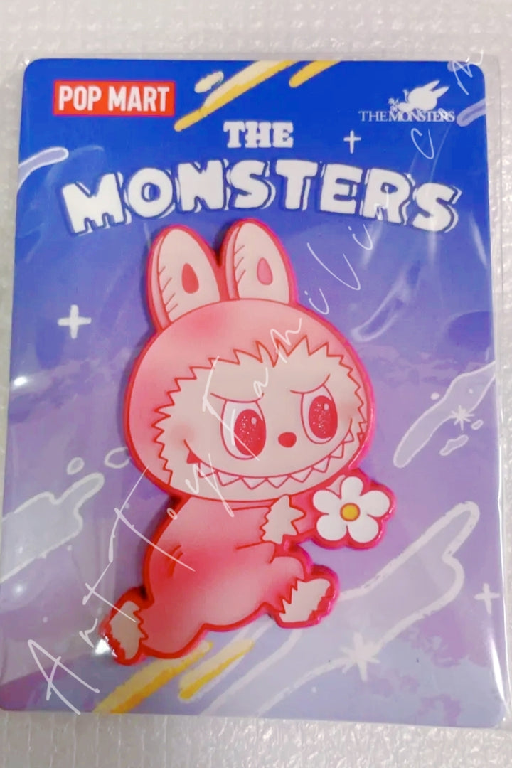 Popmart The Monsters Labubu Big into Energy Series Badge Love