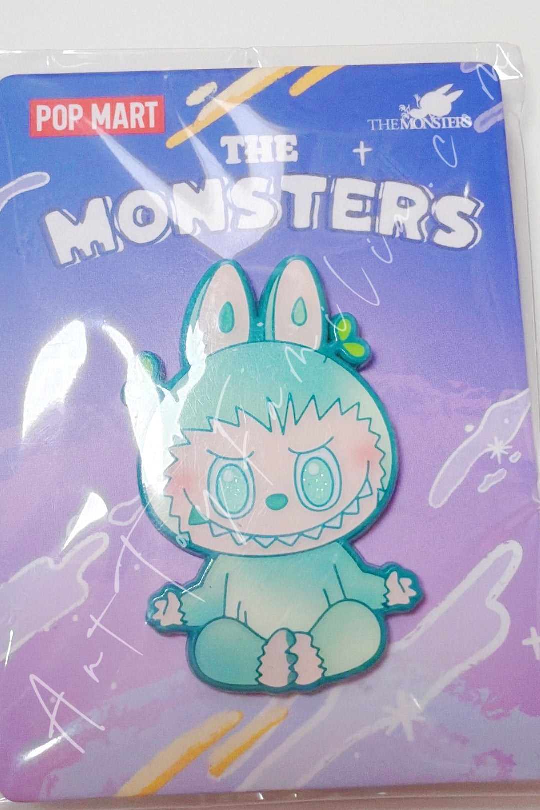 Popmart The Monsters Labubu Big into Energy Series Badge Serenity