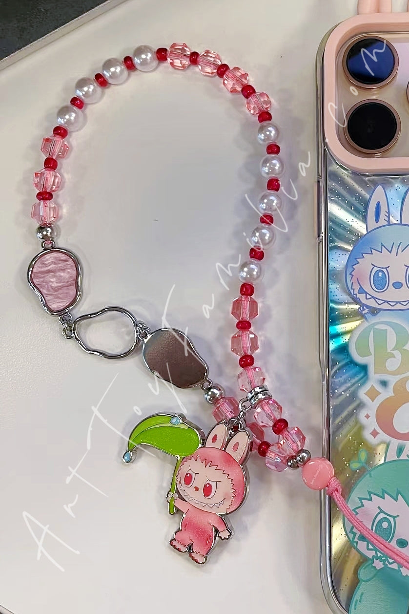 Popmart The Monsters Labubu Big into Energy Series Phone Charm Love