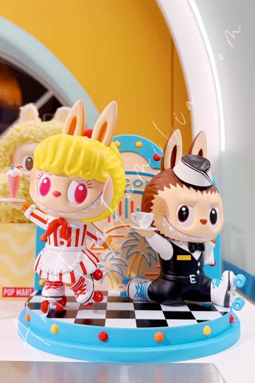 POP MART - The Monsters Labubu Cafeteria Figurine - 复古快餐厅手办 Default