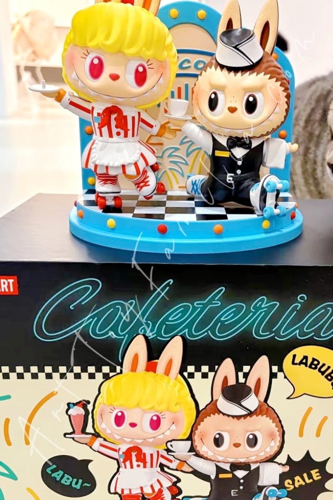 POP MART - The Monsters Labubu Cafeteria Figurine - 复古快餐厅手办 Default