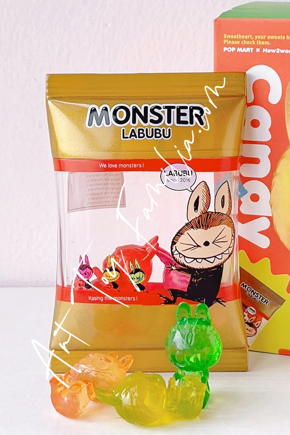 Popmart The Monsters Labubu Candy Series Gummy Candy