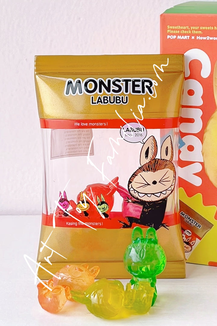 Popmart The Monsters Labubu Candy Series Gummy Candy