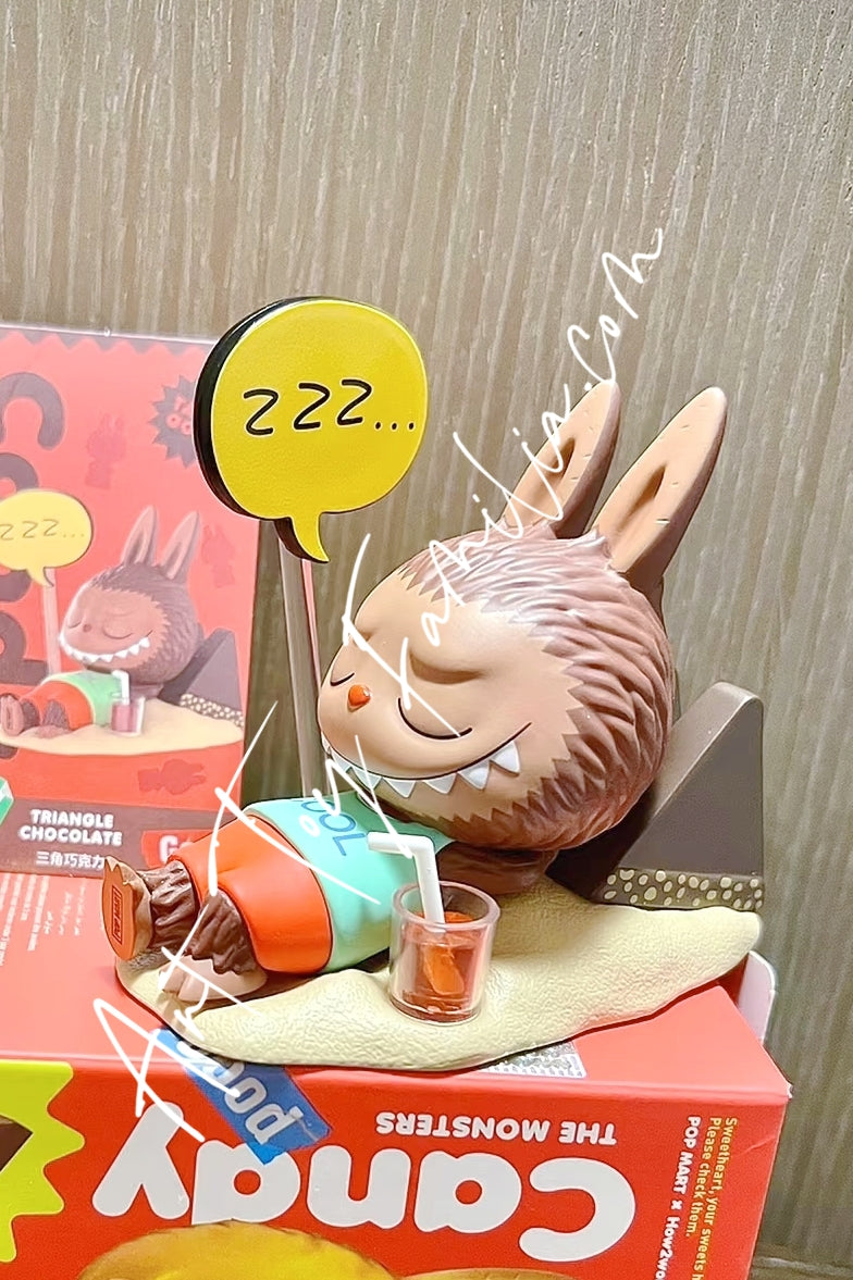 Popmart The Monsters Labubu Candy Series Triangle Chocolate
