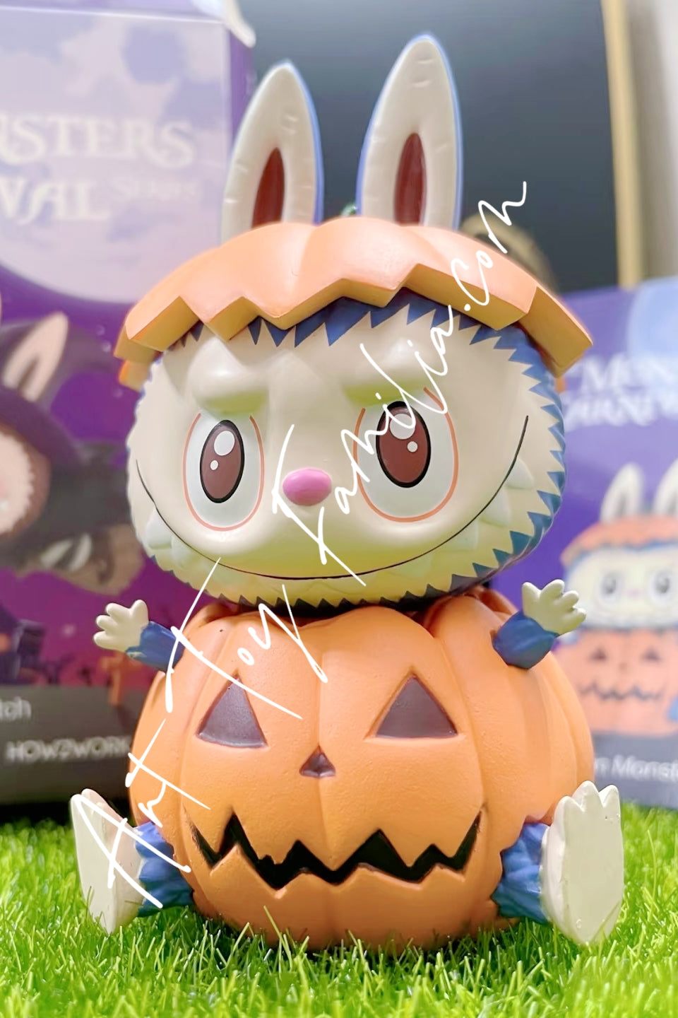Popmart The Monsters Labubu Carnival Series Pumpkin Monster