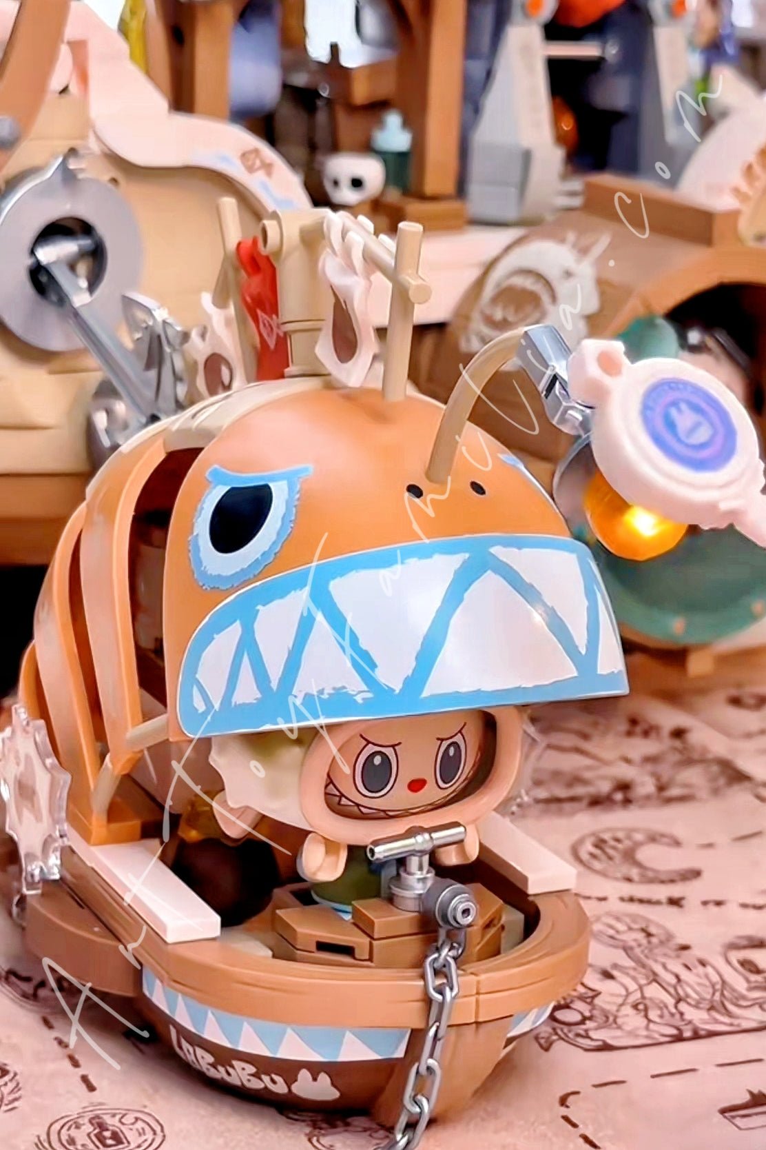 The Monsters Labubu Chasing Mermaids Series Blocks – Art Toy Familia