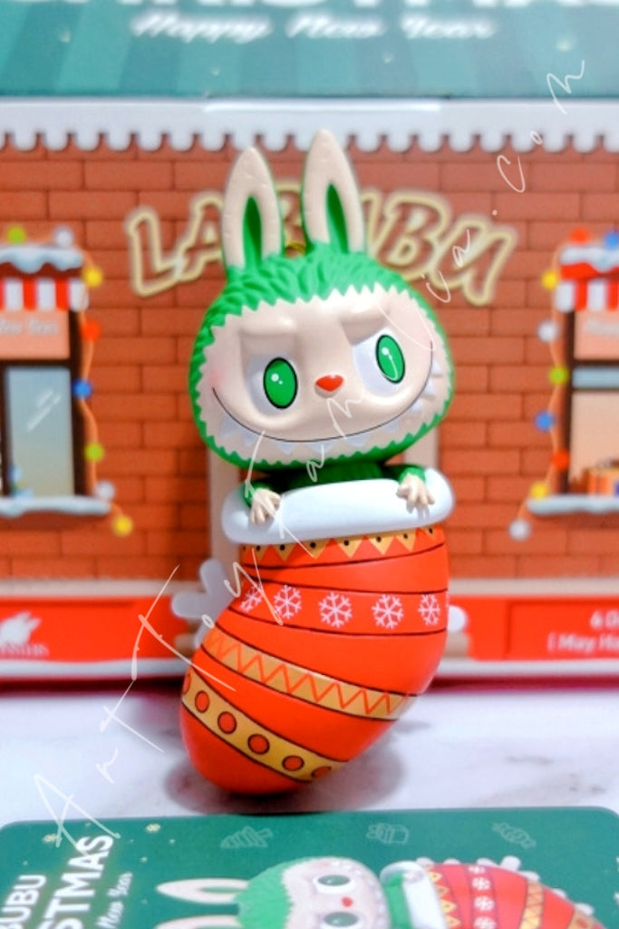 Popmart The Monsters Labubu Christmas Series Christmas Socks