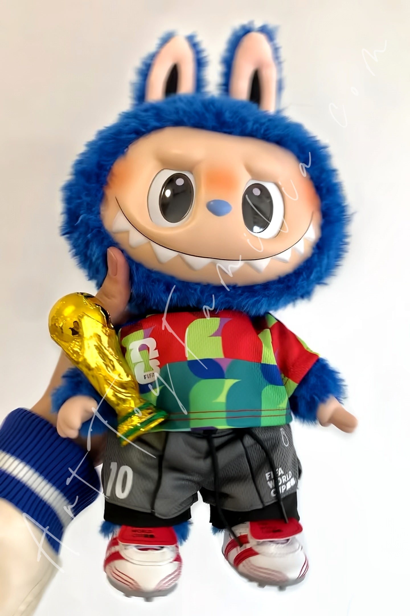 The Monsters Labubu × FIFA Series Catch the Win Vinyl Plush Doll