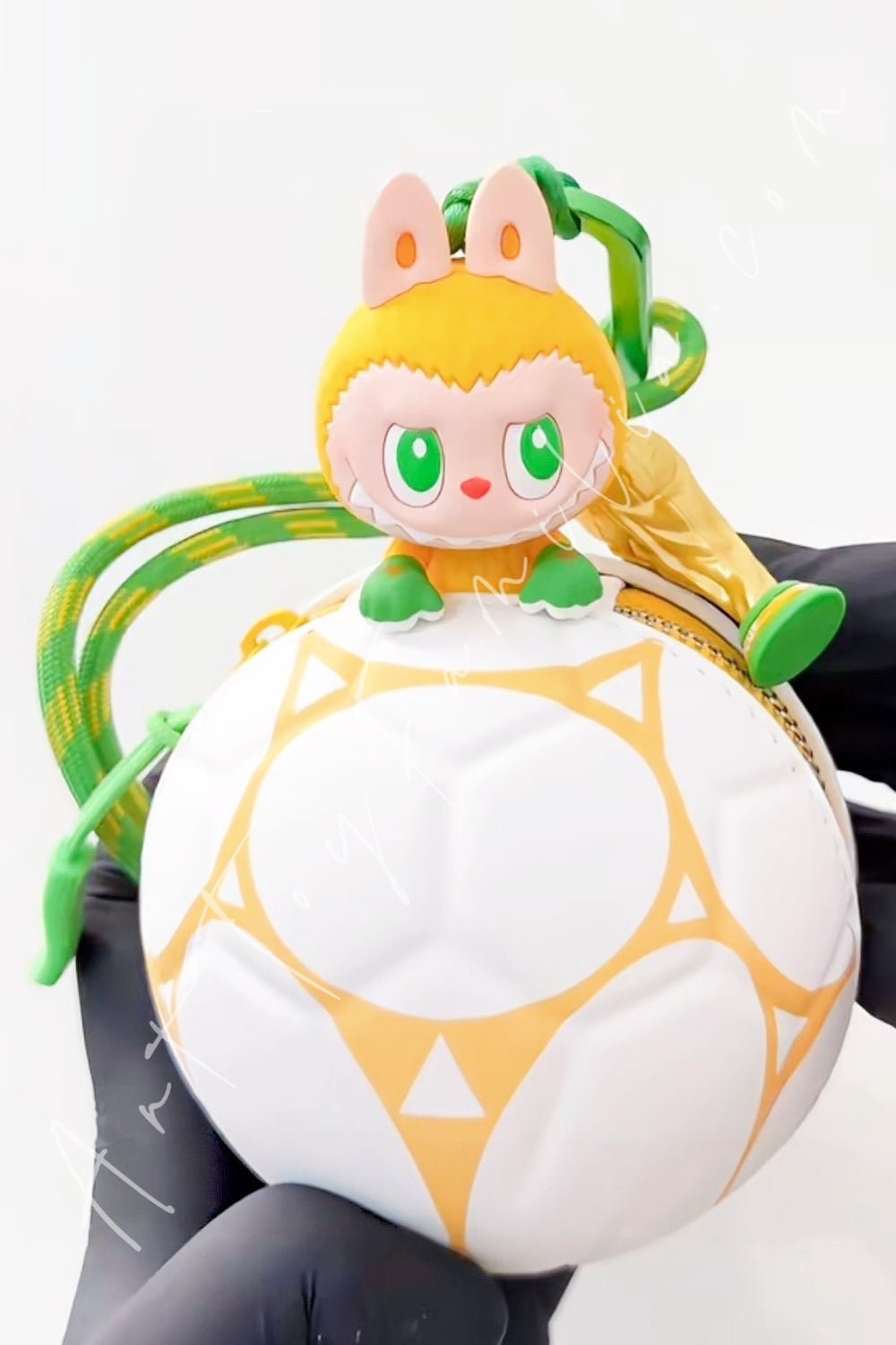 POP MART - The Monsters Labubu × FIFA Series Football - shaped Mini Bag Crowning Moment (Secret)