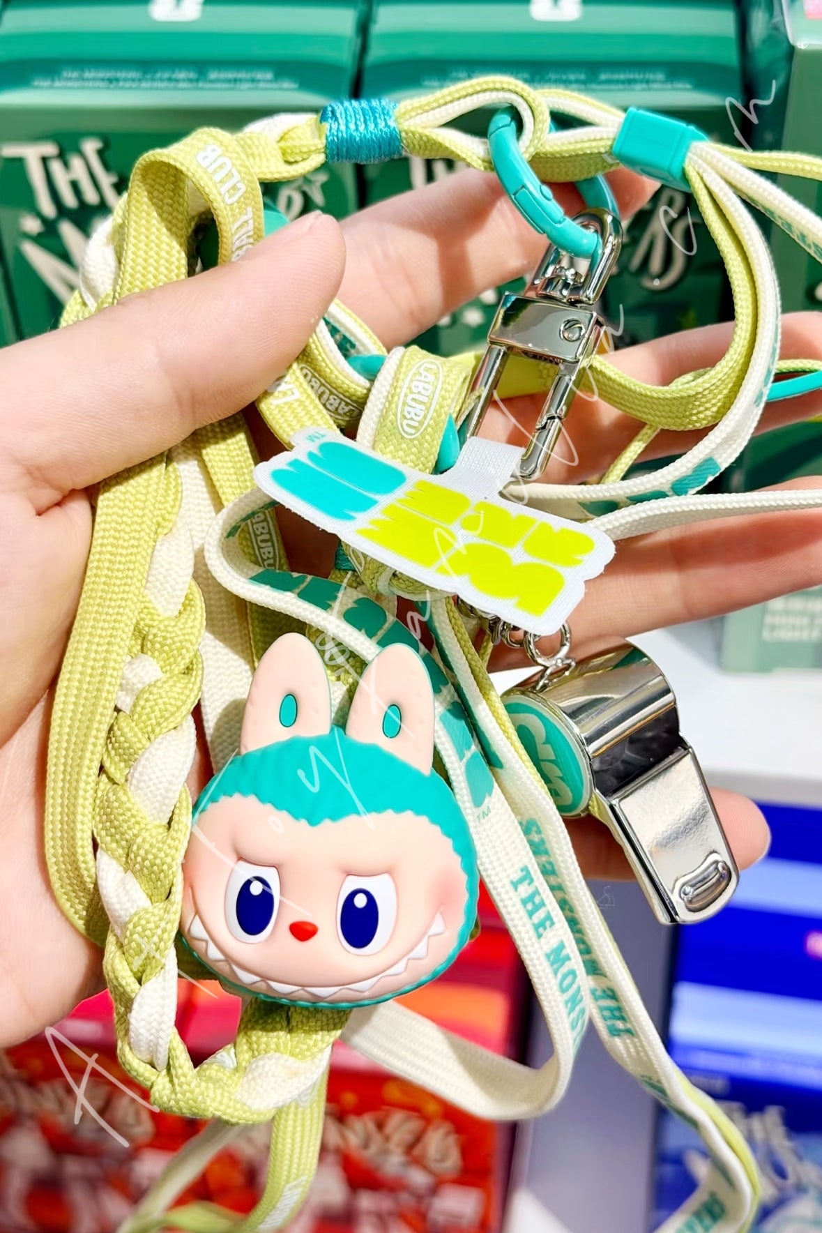 The Monsters Labubu × FIFA Series Long Lanyard – Art Toy Familia
