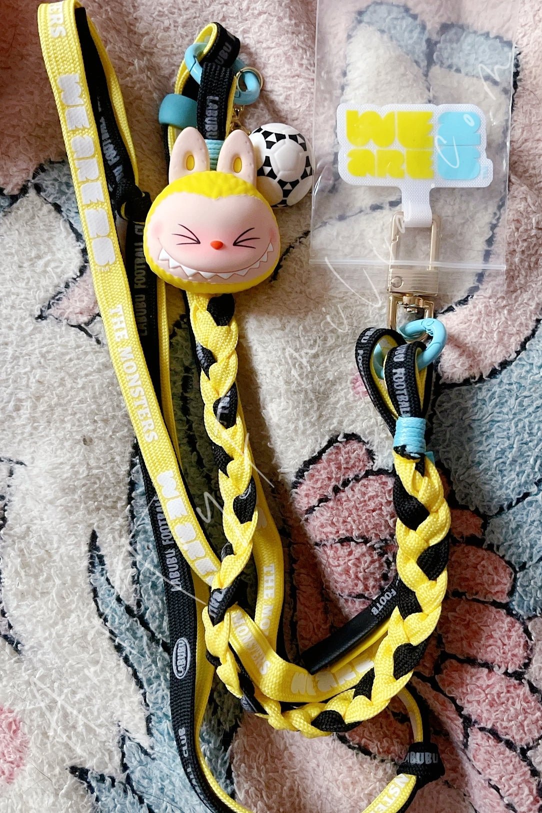 The Monsters Labubu × FIFA Series Long Lanyard – Art Toy Familia