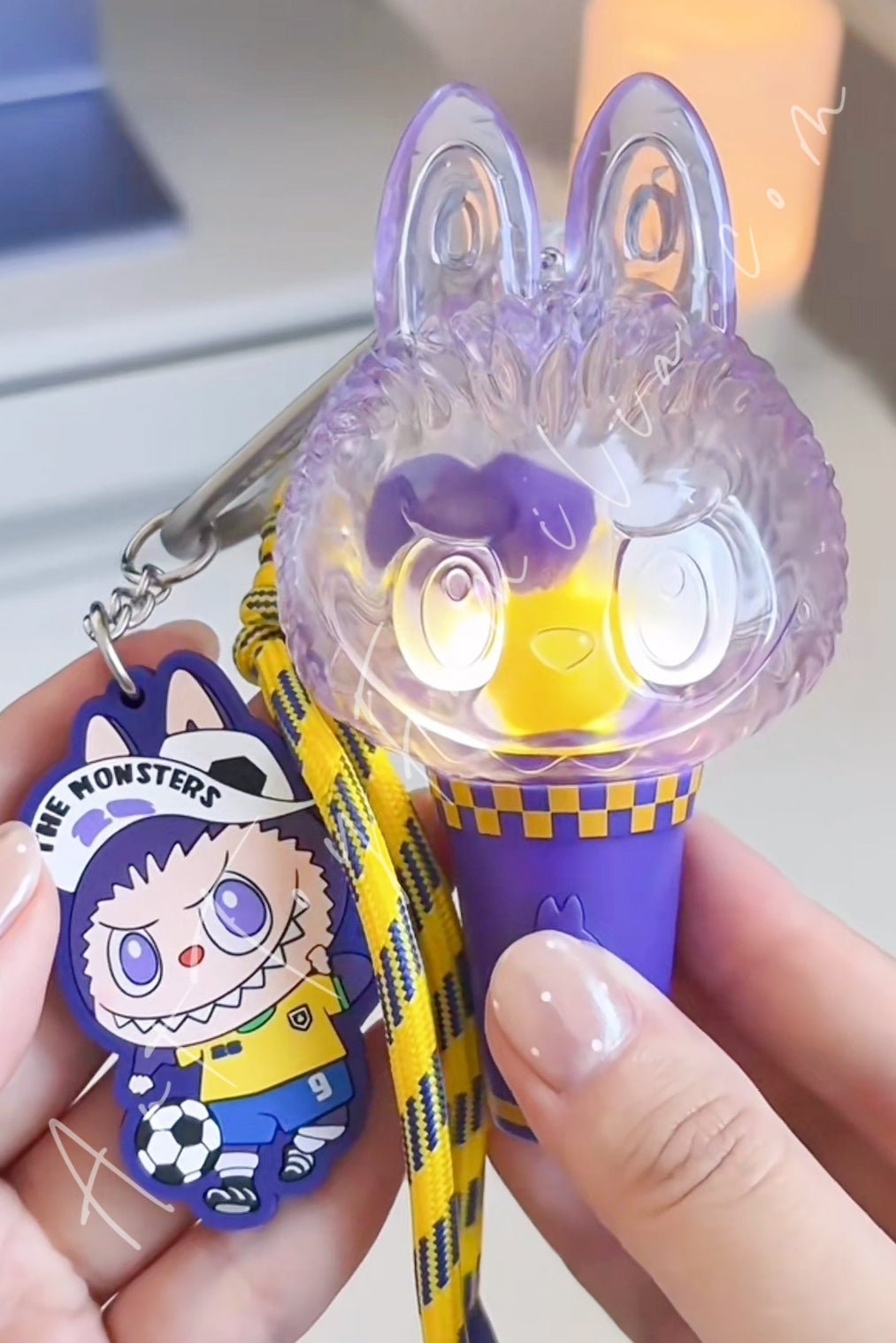 The Monsters Labubu × FIFA Series Mini Pendant Light – Art Toy Familia