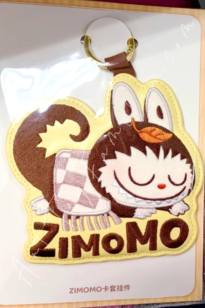 Popmart The Monsters Labubu Fall Into Sweaters Series Card Holder Pendant Zimomo