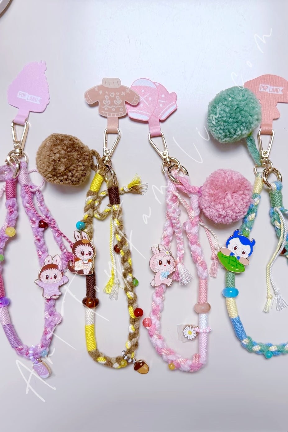 The Monsters Labubu Fall Into Sweaters Series Lanyard | POP MART