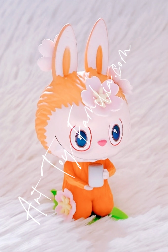 Popmart The Monsters Labubu Flower Elves Series Cherry Blossoms