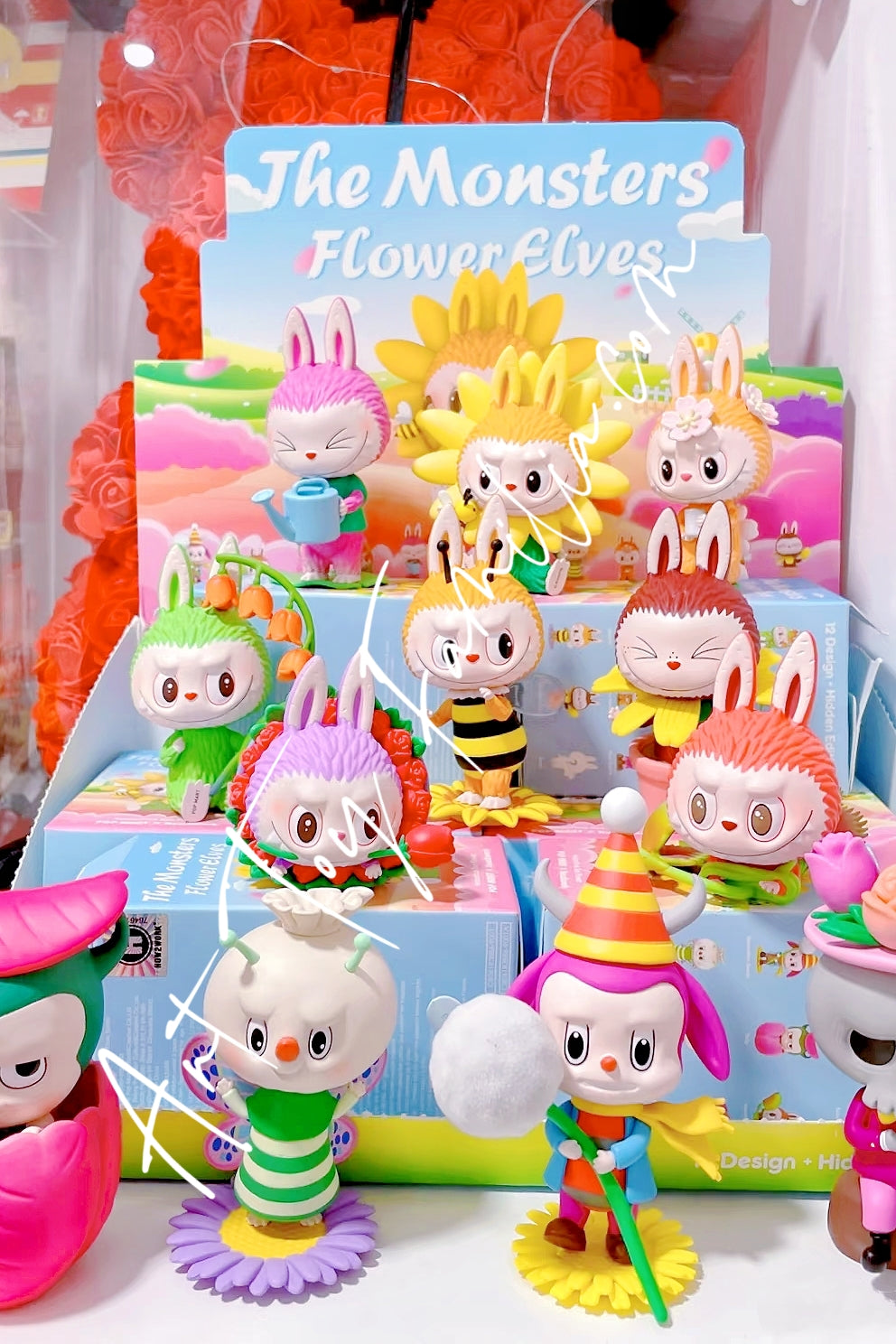Popmart The Monsters Labubu Flower Elves Series Fullset