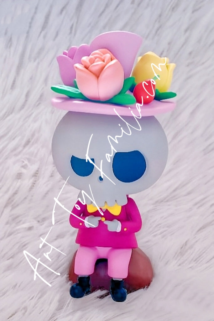 Popmart The Monsters Labubu Flower Elves Series Rose Tycoco