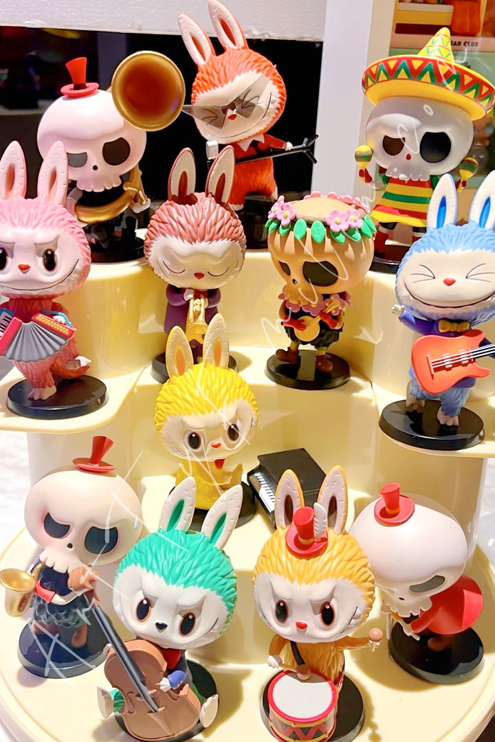 POP MART - The Monsters Labubu Forest Concert Series - 森林音乐会系列 12 Confirmed Figures(opened box sealed bag) - 12个确认款