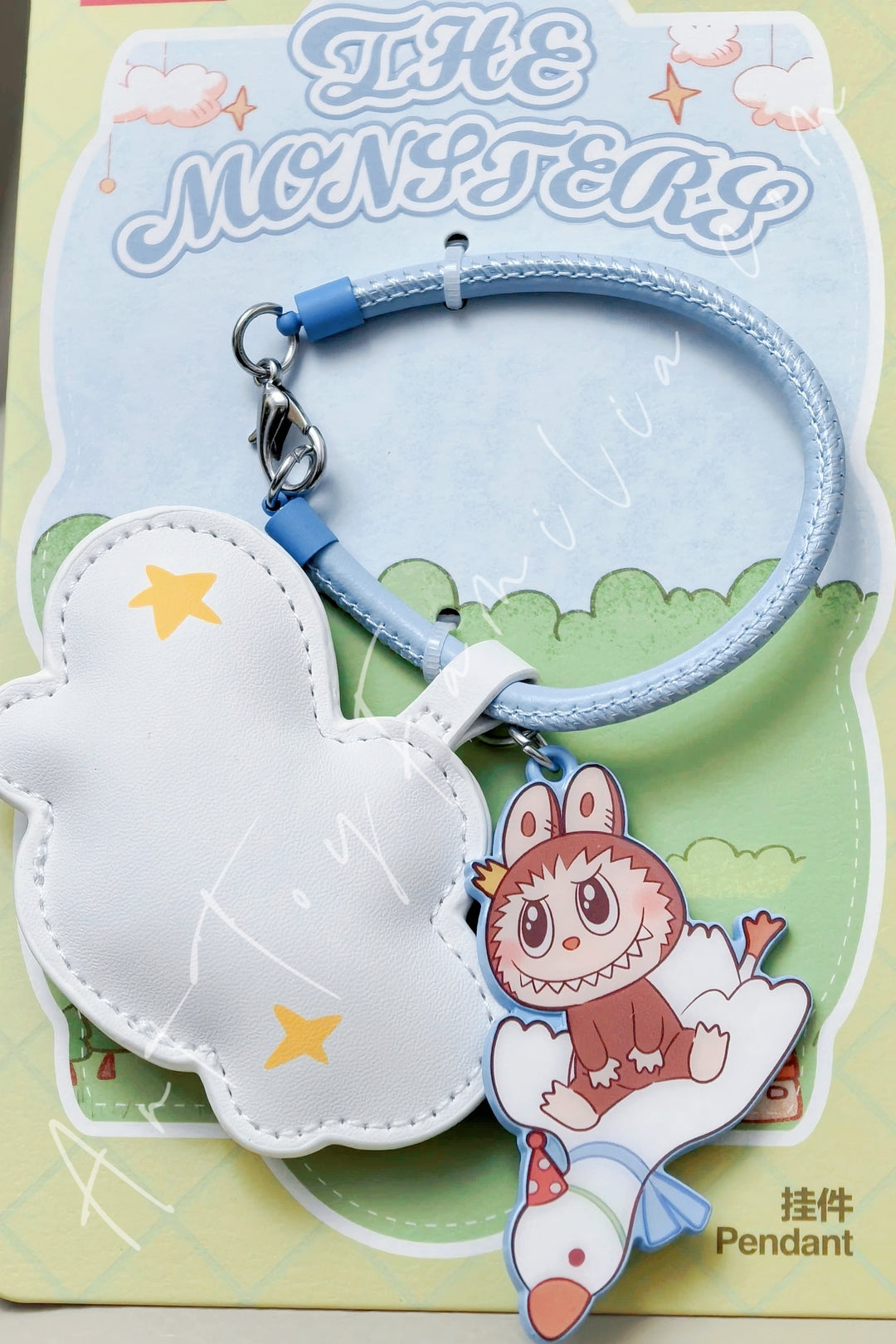 Popmart The Monsters Labubu Forest Fairy Tale Series Pendant