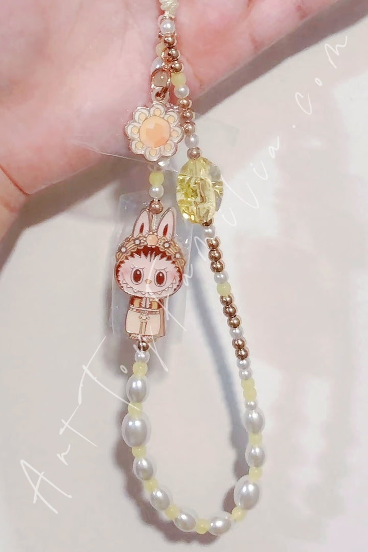 Popmart The Monsters Labubu Good Luck To You Series Phone Charm Greetings