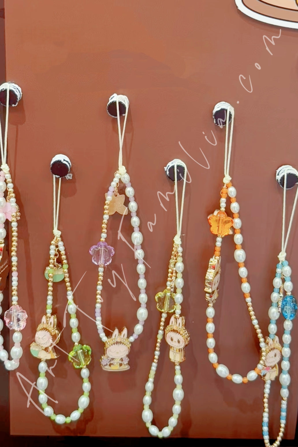 Popmart The Monsters Labubu Good Luck To You Series Phone Charm Sealed Fullset