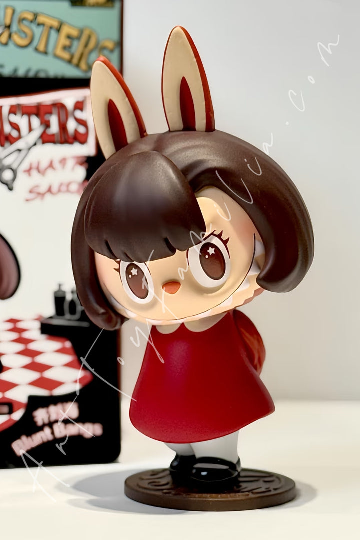 Popmart The Monsters Labubu Hair Salon Series Blunt Bangs