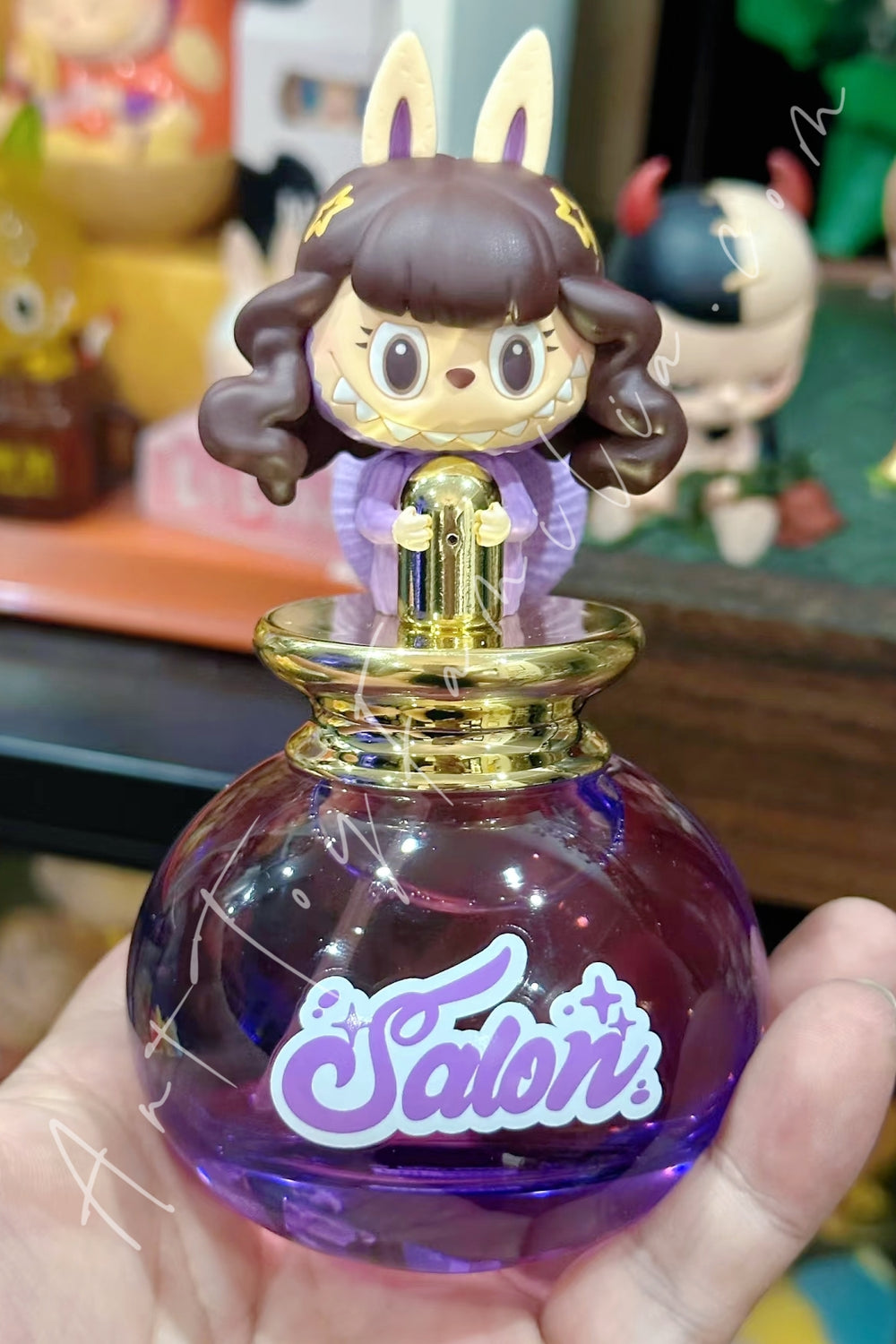 Popmart The Monsters Labubu Hair Salon Series Fragrance Spray Loose Waves
