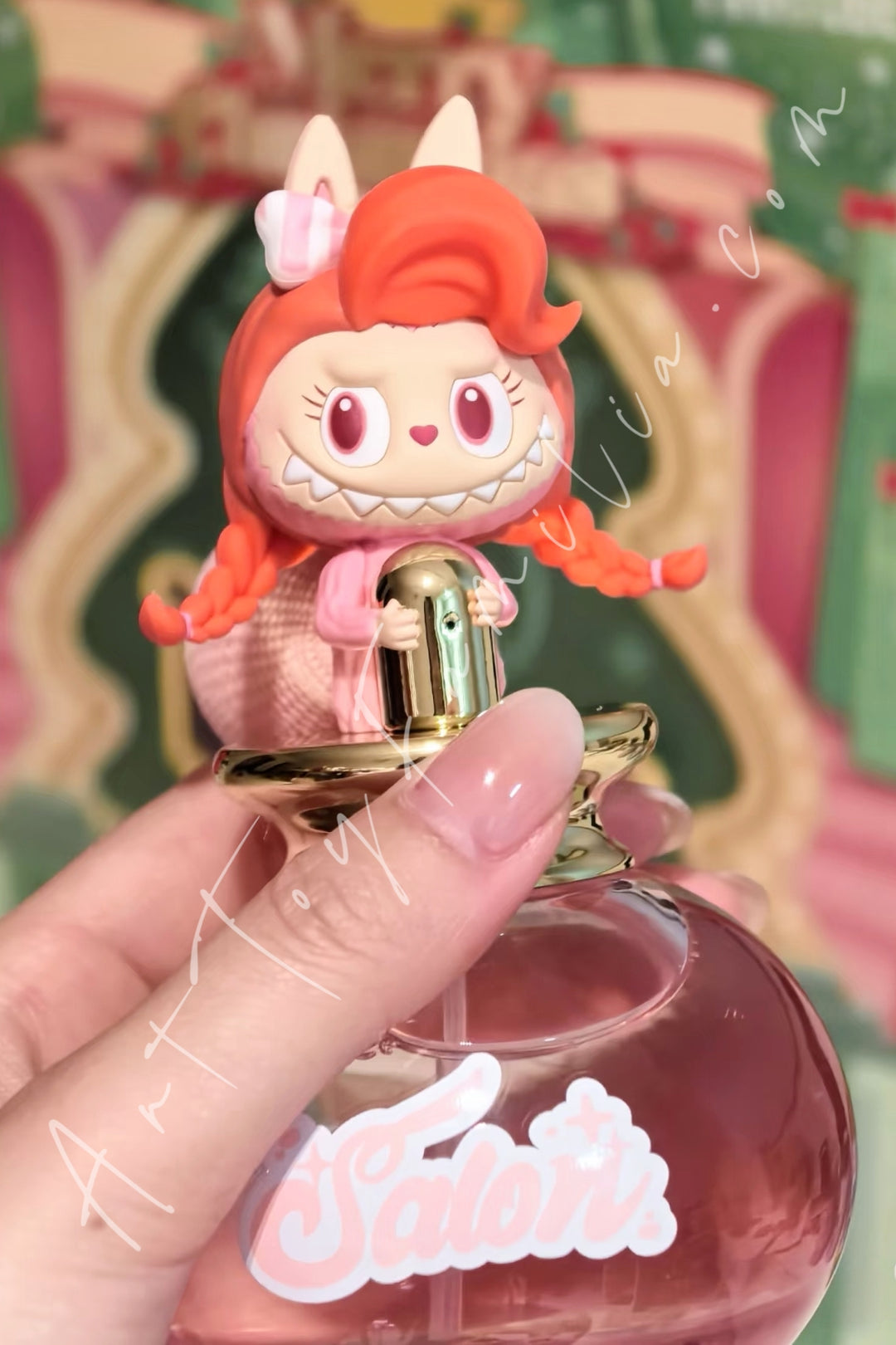 Popmart The Monsters Labubu Hair Salon Series Fragrance Spray Mokoko's Style (Secret)