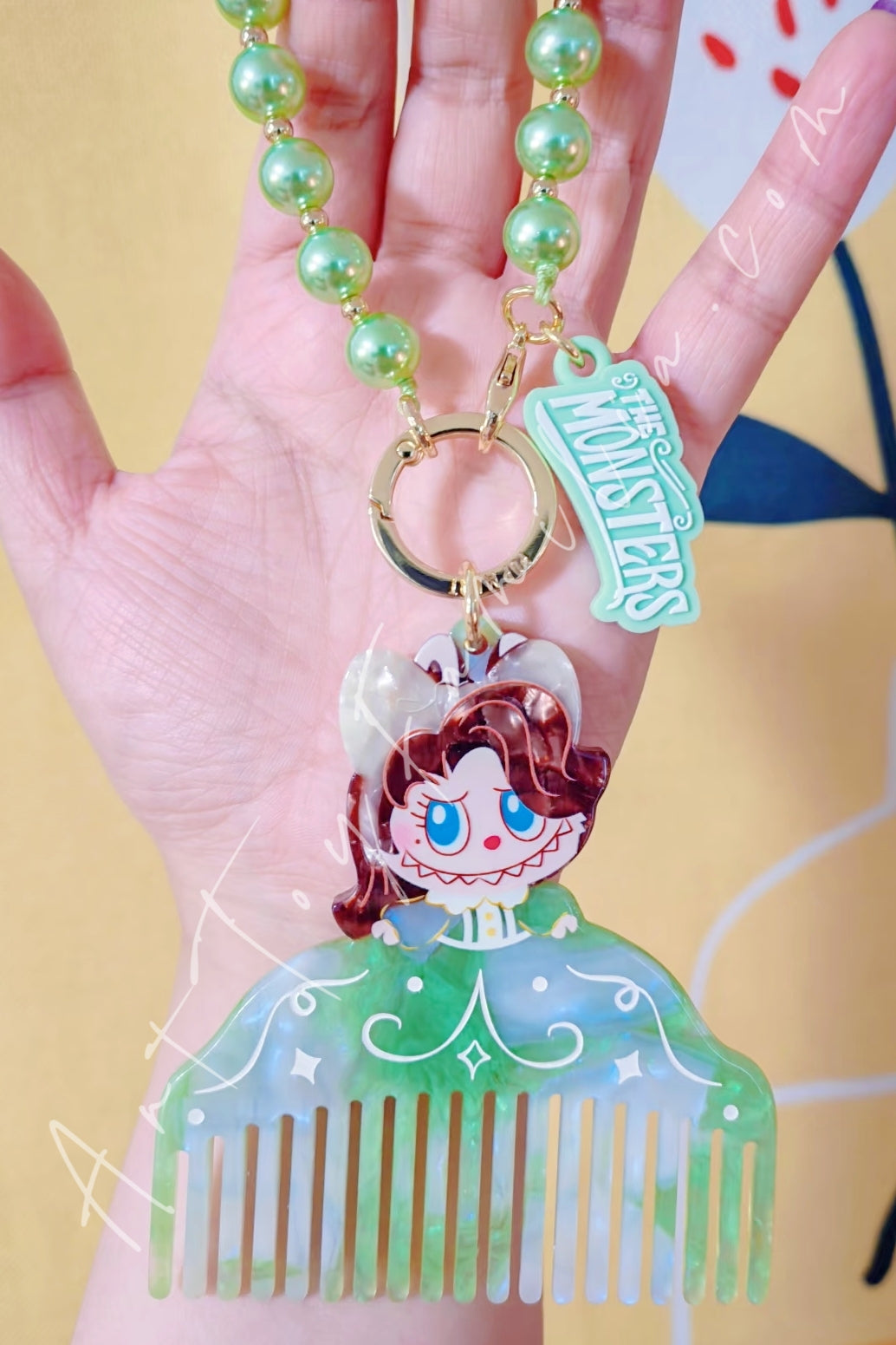 Popmart The Monsters Labubu Hair Salon Series Pendant Flip Ends