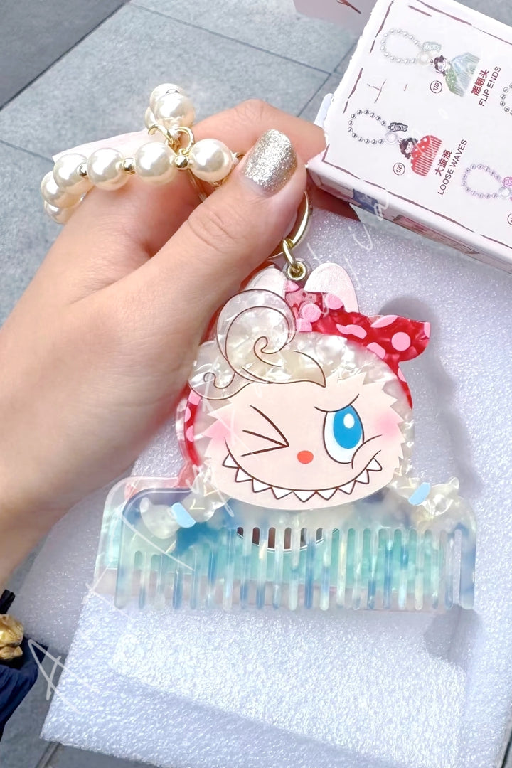 Popmart The Monsters Labubu Hair Salon Series Pendant Twinning Looks(Secret)