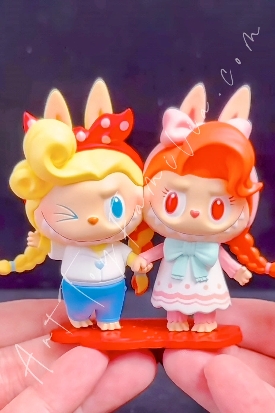 Popmart The Monsters Labubu Hair Salon Series Twinning Looks (Secret)
