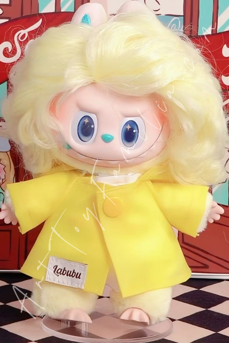 Popmart The Monsters Labubu Hair Salon Series Vinyl Plush Pendant After Rain