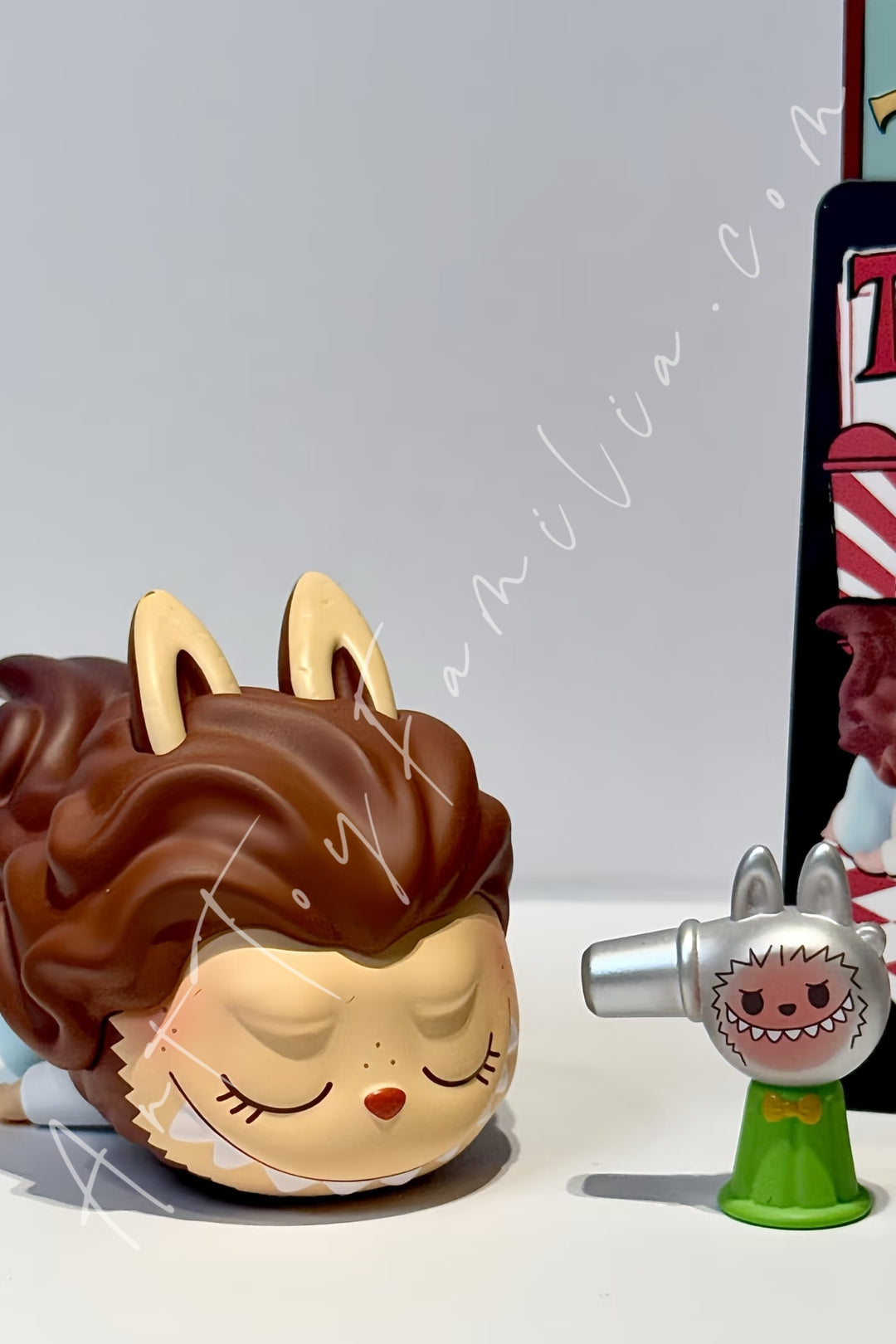 Popmart The Monsters Labubu Hair Salon Series Wild Blowout