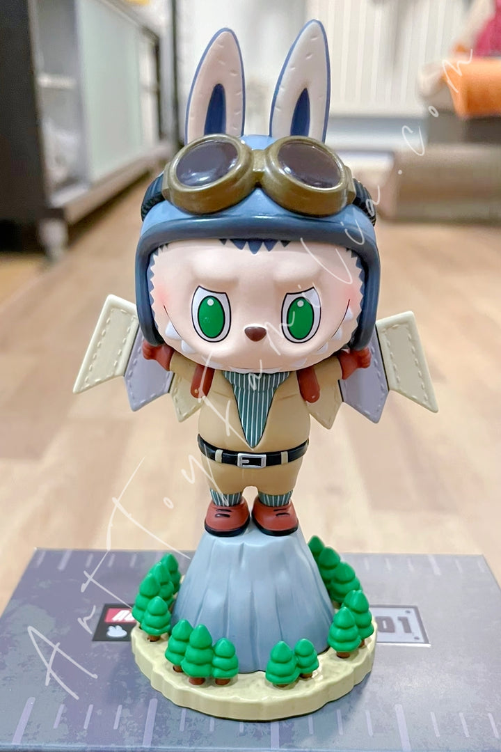 Popmart The Monsters Labubu Hang Glider Figurine