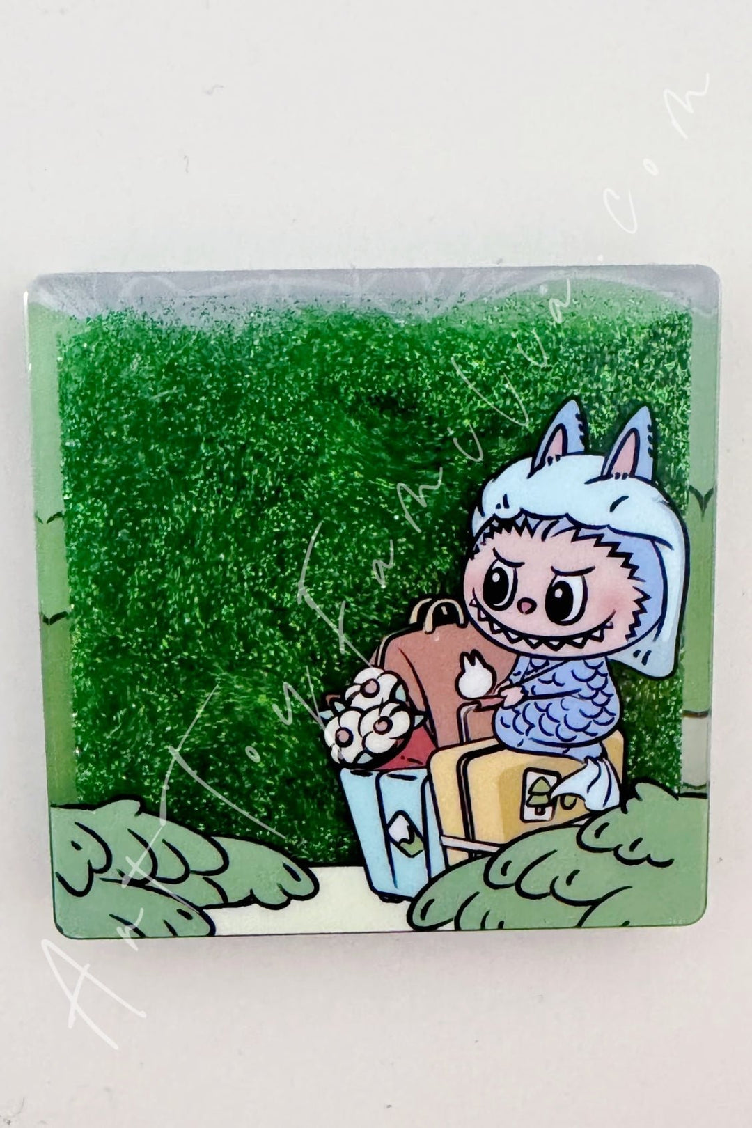 POP MART - The Monsters Labubu Hide And Seek Series Fridge Magnet - 新加坡限定冰箱贴 Tourist