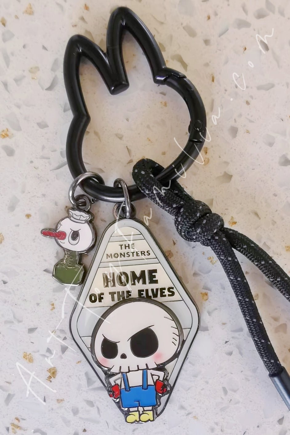 POP MART - The Monsters Labubu Home of the Elves Series Pendant - 精灵之家系列钥匙扣挂件 Car Mechanic - 修理车车