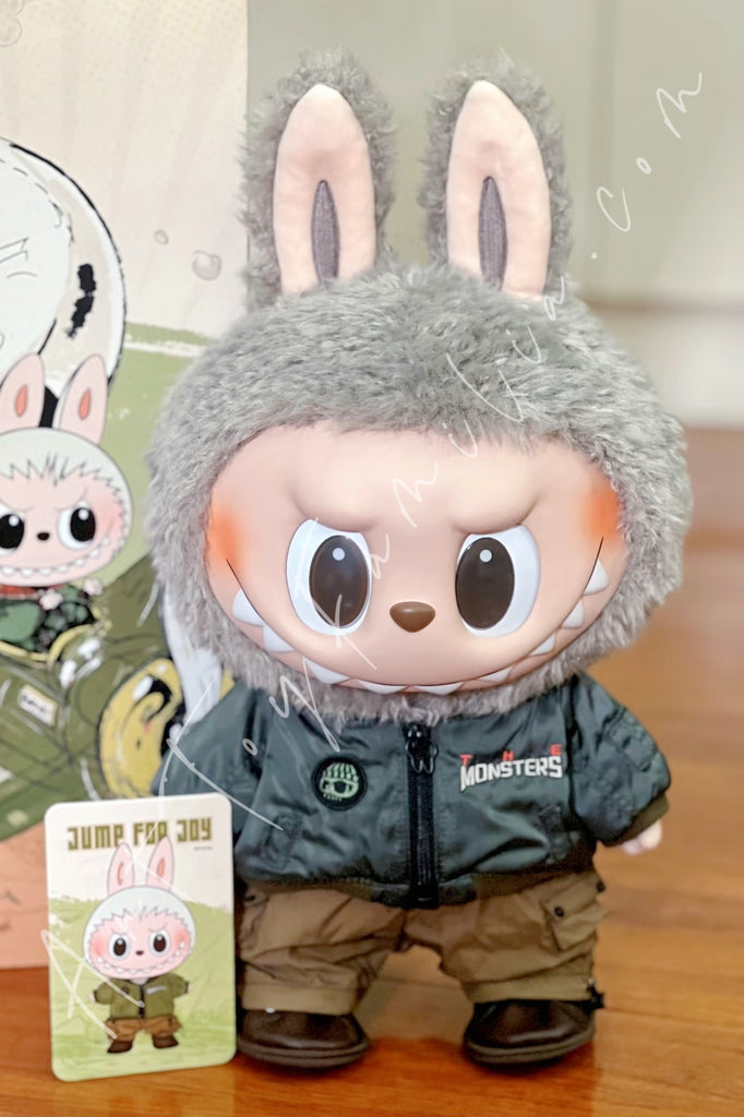 新品（未開封）THE MONSTERS JUMP FOR JOY ぬいぐるみ The Monster Labubu Fall Into Sweaters Series-Mokoko Vinyl Plush