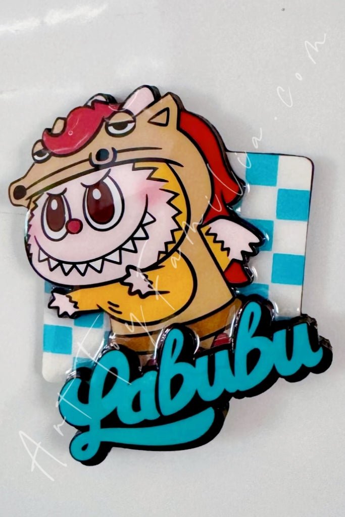 POP MART - The Monsters Labubu Let's Checkmate Sreies Fridge Magnet - 象棋大冒险系列冰箱贴 Knight - 马