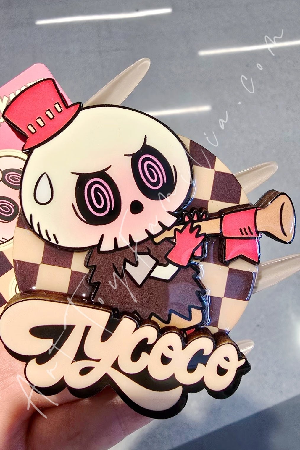 POP MART - The Monsters Labubu Let's Checkmate Sreies Fridge Magnet - 象棋大冒险系列冰箱贴 Pawn - 兵