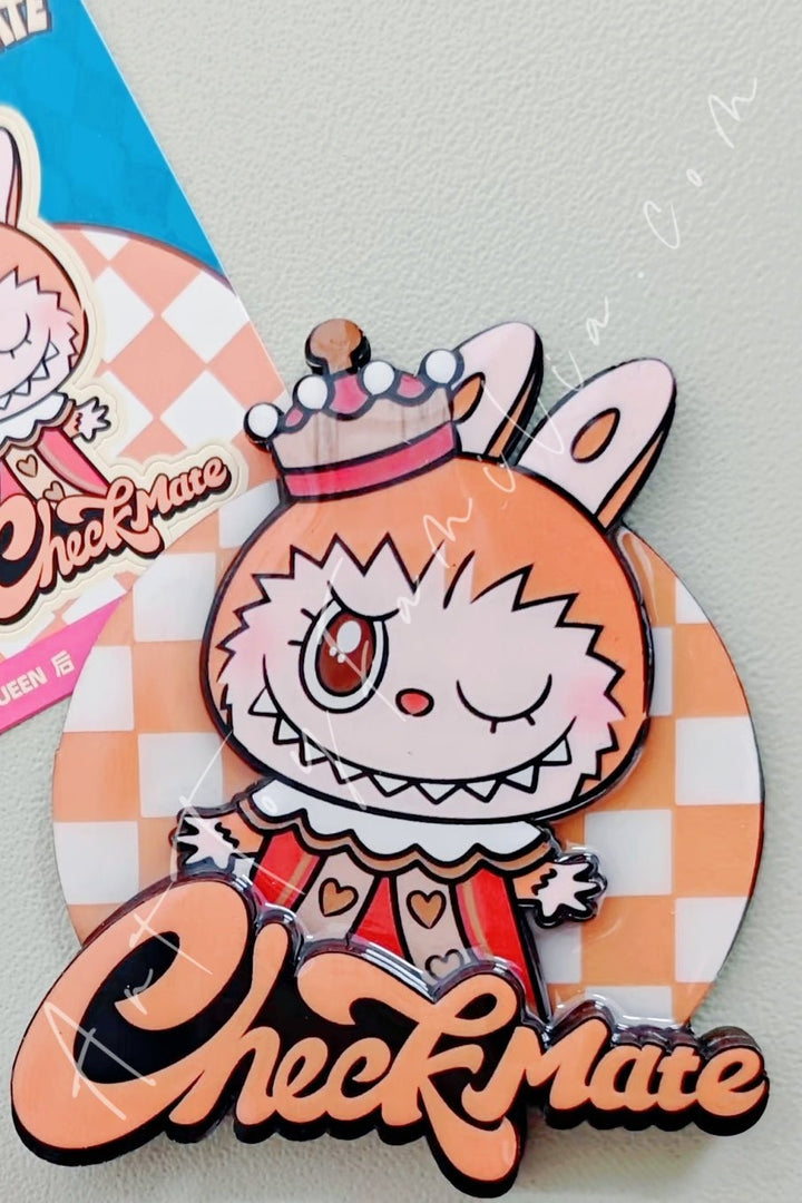 POP MART - The Monsters Labubu Let's Checkmate Sreies Fridge Magnet - 象棋大冒险系列冰箱贴 Queen - 后