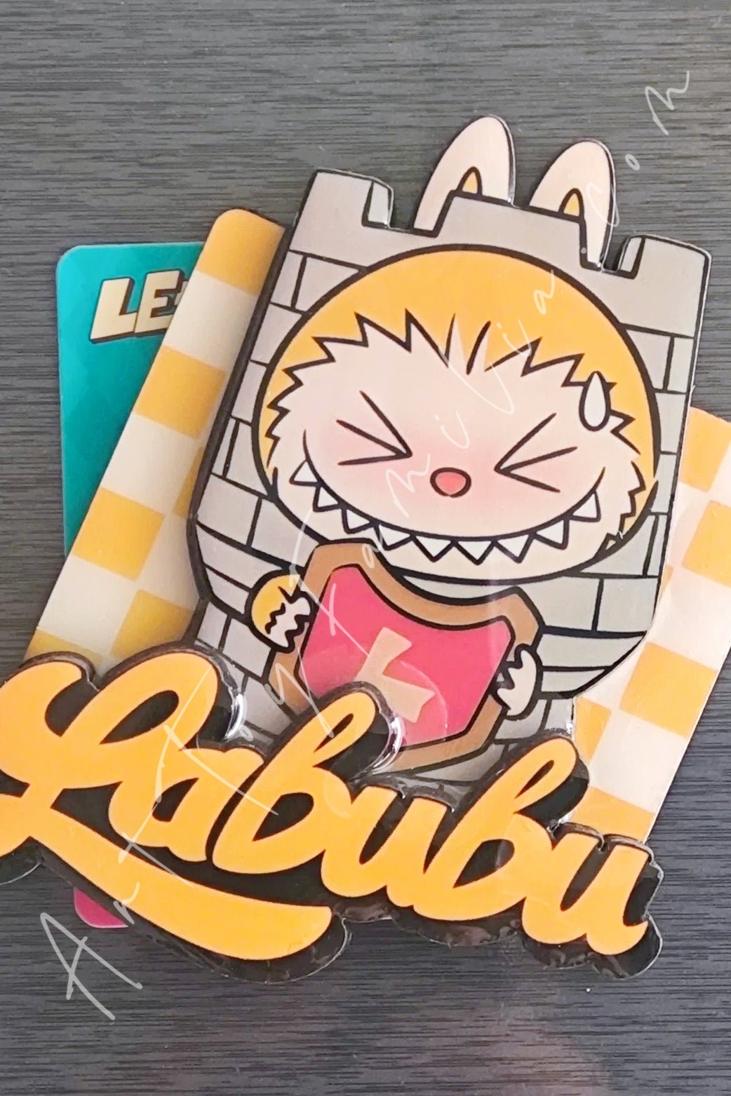 POP MART - The Monsters Labubu Let's Checkmate Sreies Fridge Magnet - 象棋大冒险系列冰箱贴 Rook - 车