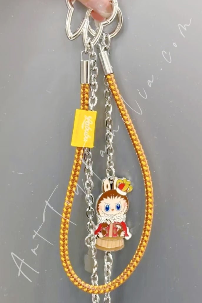 POP MART - The Monsters Labubu Let's Checkmate Sreies Pendant - 象棋大冒险系列挂件 King - 王