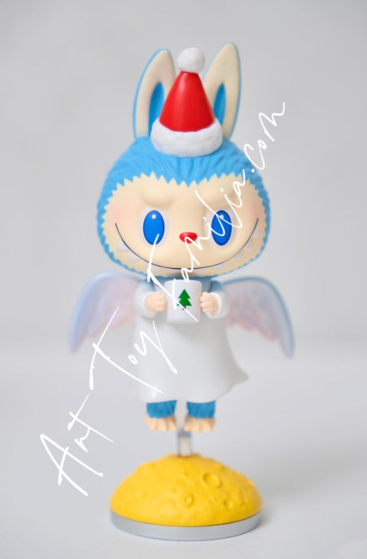 Popmart The Monsters Labubu Let's Christmas Series Angel