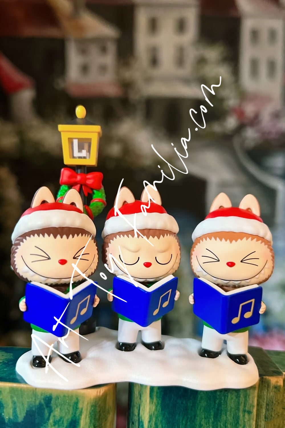 Popmart The Monsters Labubu Let's Christmas Series Carol Singers(Secret)