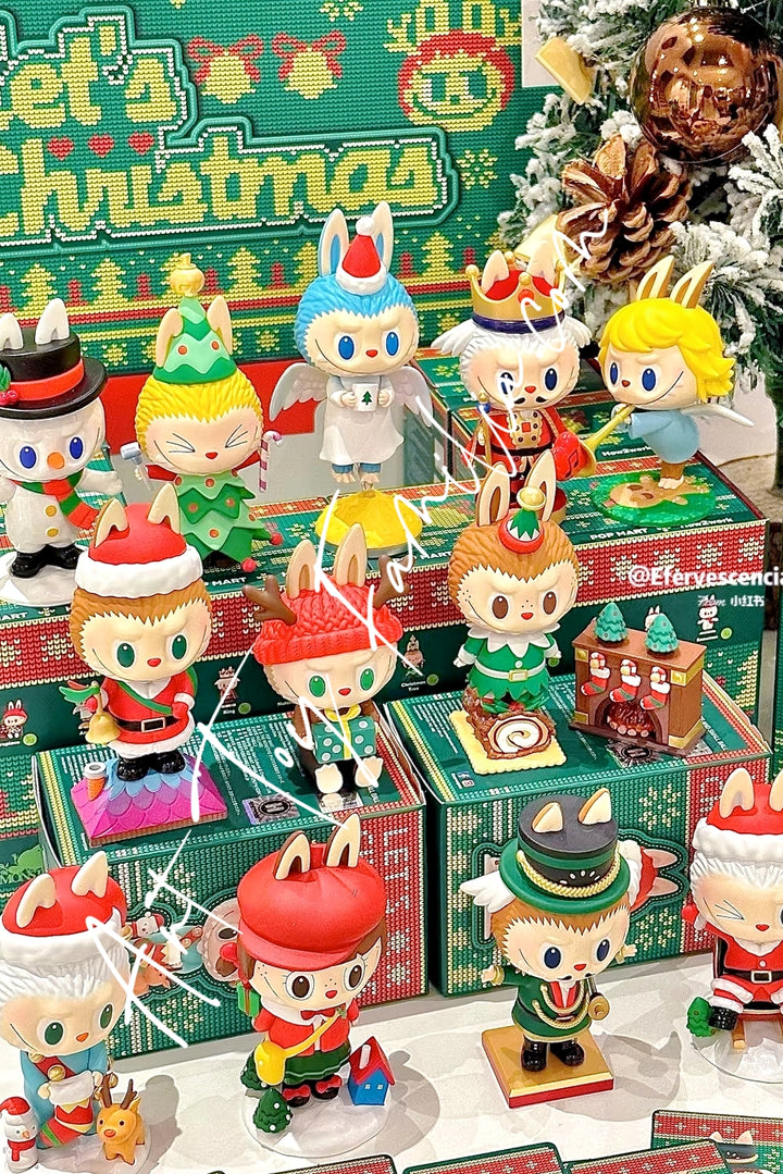 Popmart The Monsters Labubu Let's Christmas Series Fullset