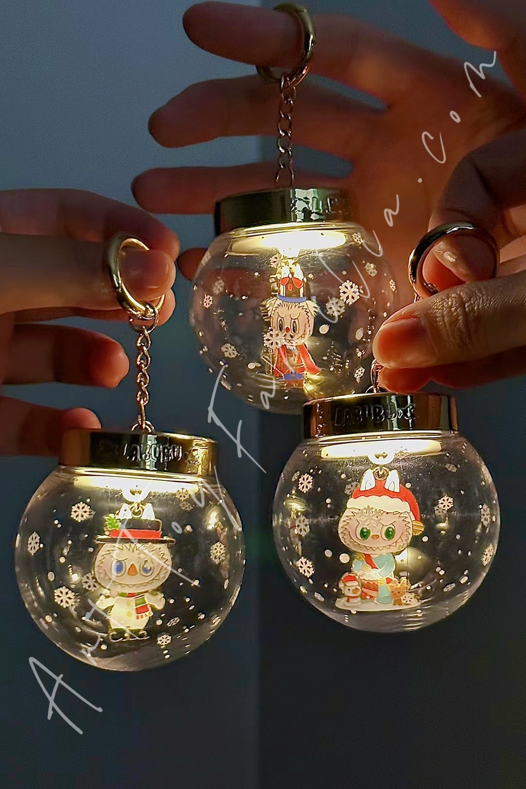 The Monsters Labubu Let's Christmas Series Pendant - 一起圣诞系列