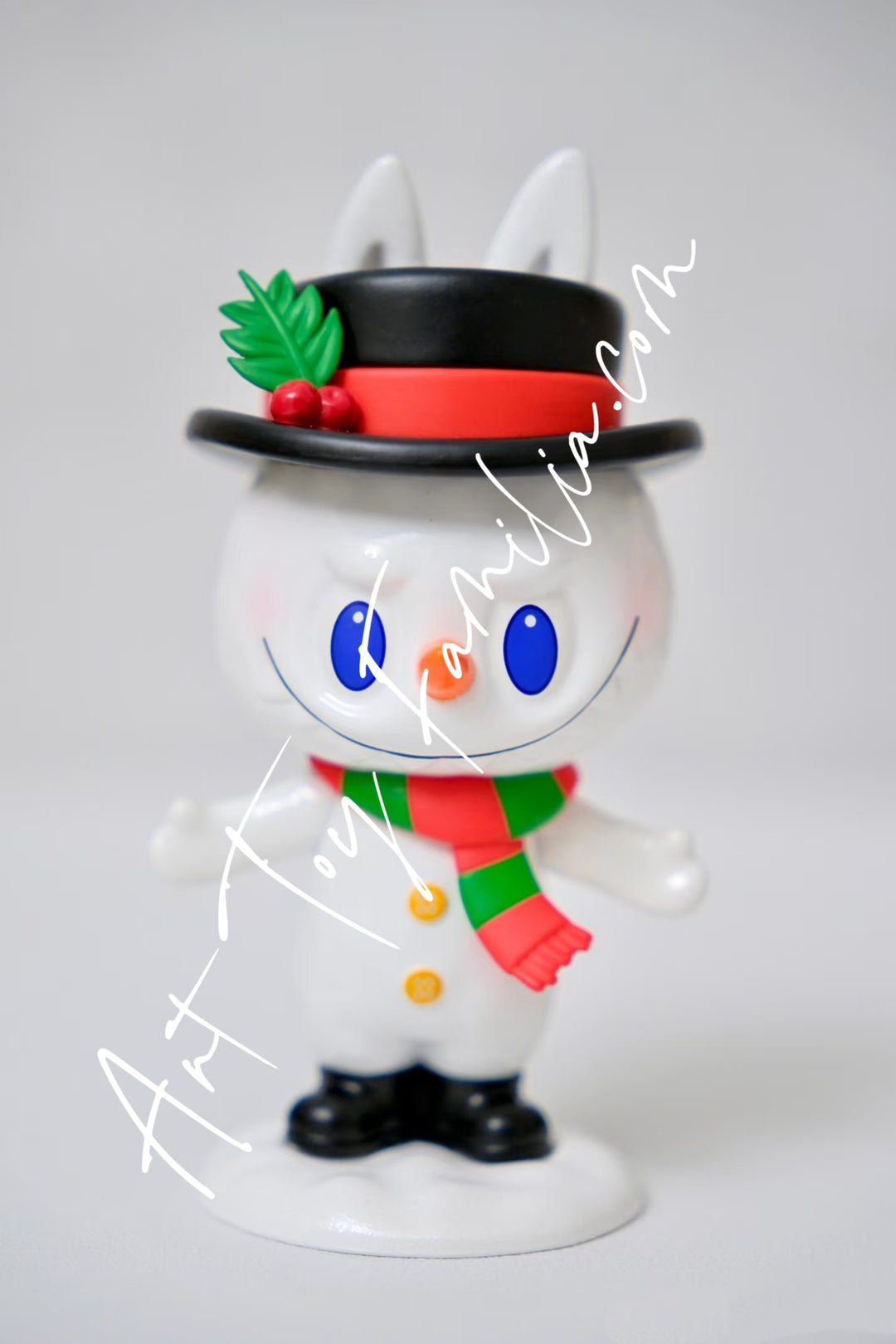 Popmart The Monsters Labubu Let's Christmas Series Snowman