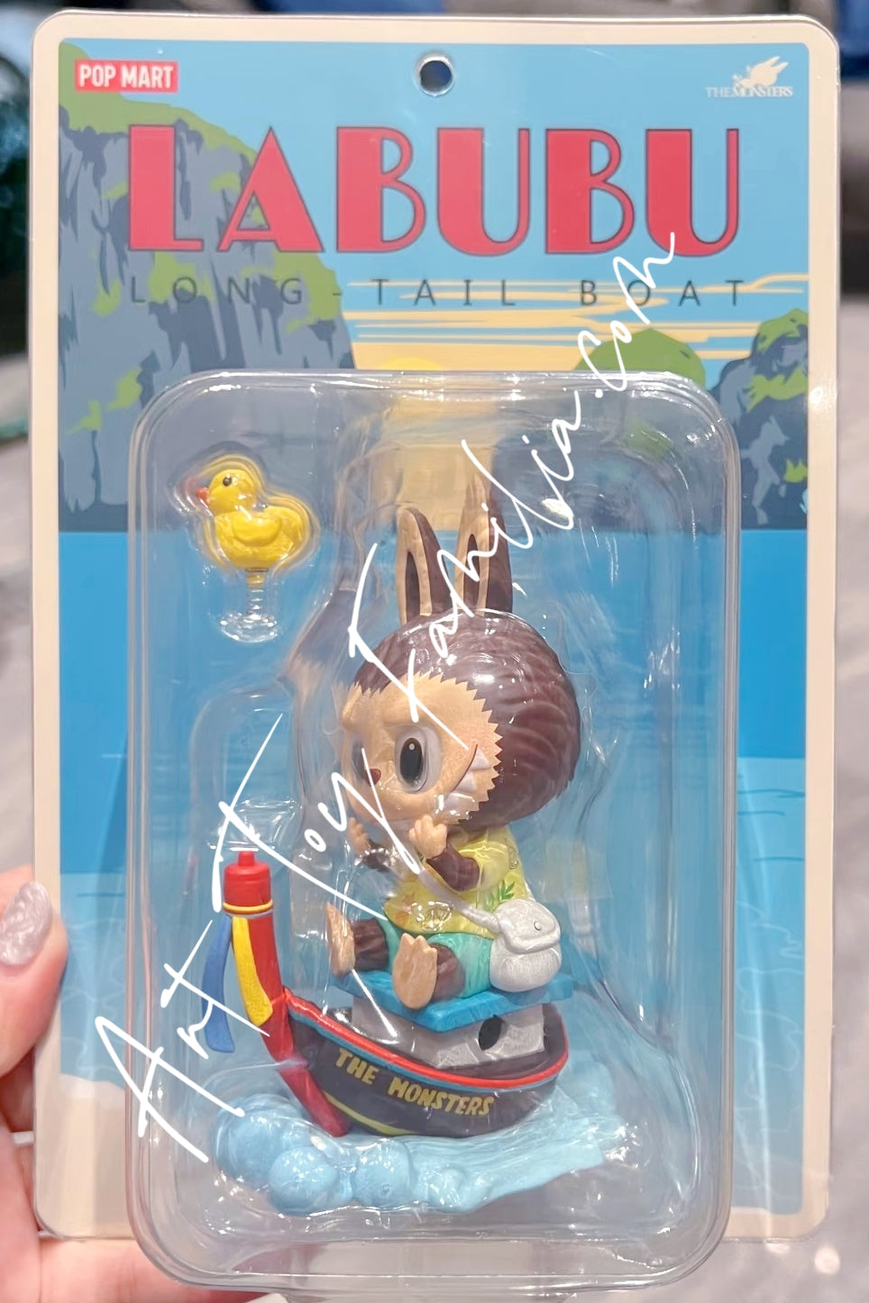 Popmart The Monsters Labubu Long-Tail Boat Figurine