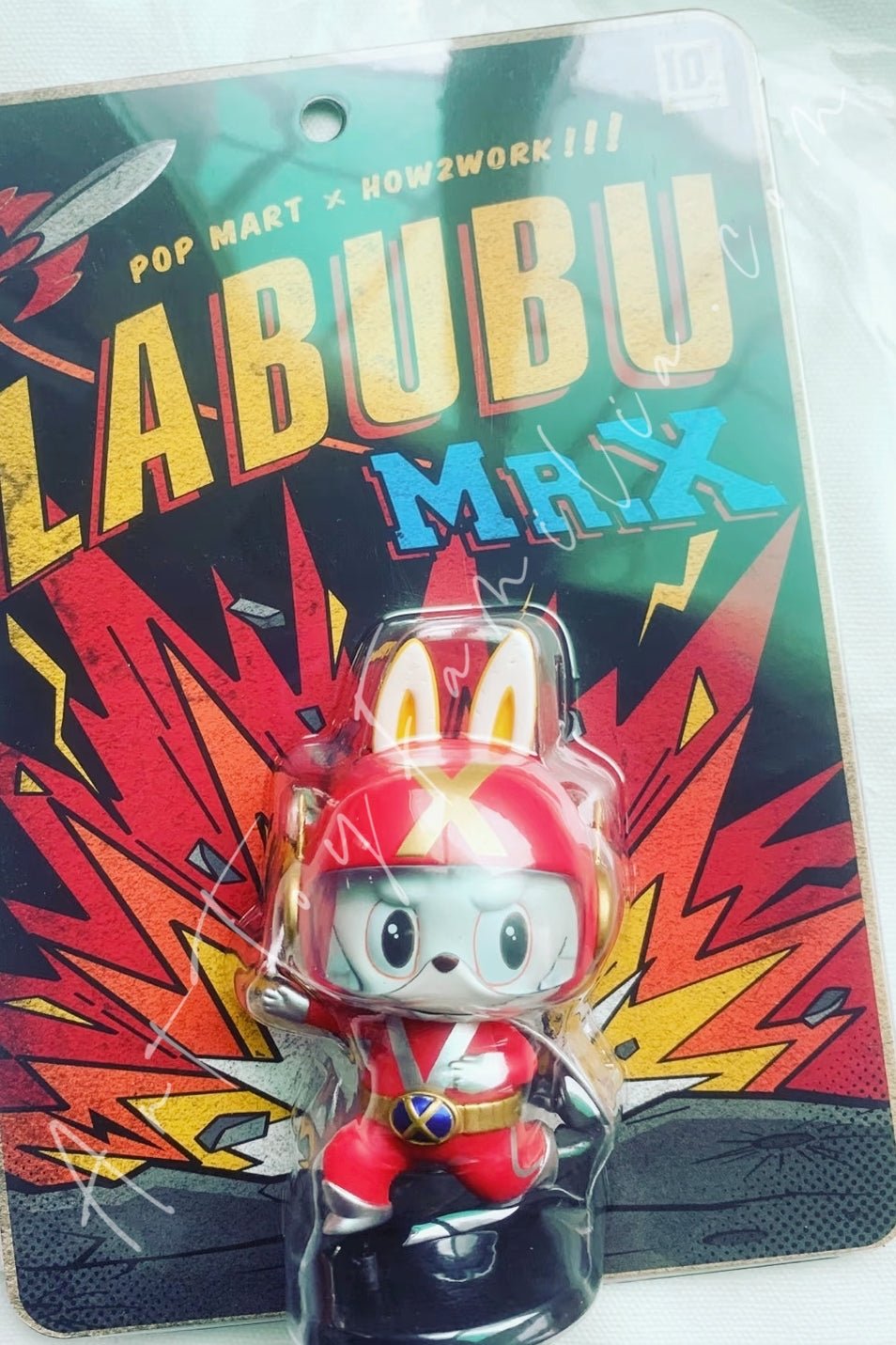 POP MART - The Monsters Labubu MR.X Figurine - MR.X吊卡